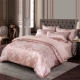 Bông giường bông bao gồm gia đình bốn cộng với một mảnh ba mảnh tấm chăn dày bông hoa satin đám cưới Châu Âu - Trải giường