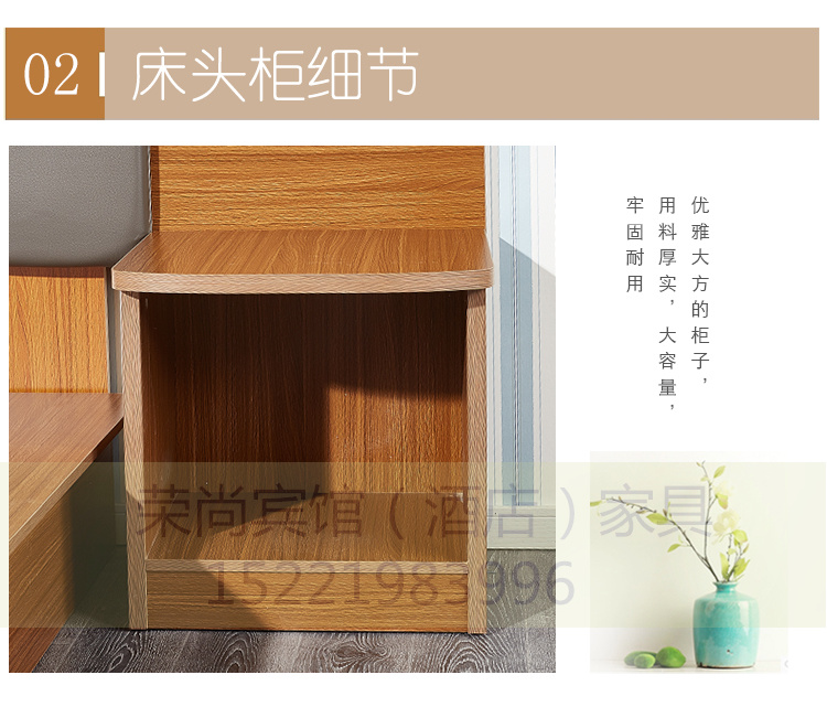 Trực tiếp khách sạn nội thất giường khách sạn nội thất giường tiêu chuẩn phòng đầy đủ đơn giản hiện đại giường khách sạn tùy chỉnh tấm giường tùy chỉnh - Nội thất khách sạn kệ để giày