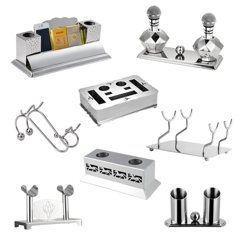ktv microphone rack seat wireless microphone rack microphone holder desktop Mall desktop wheat rack stainless steel anti-fall