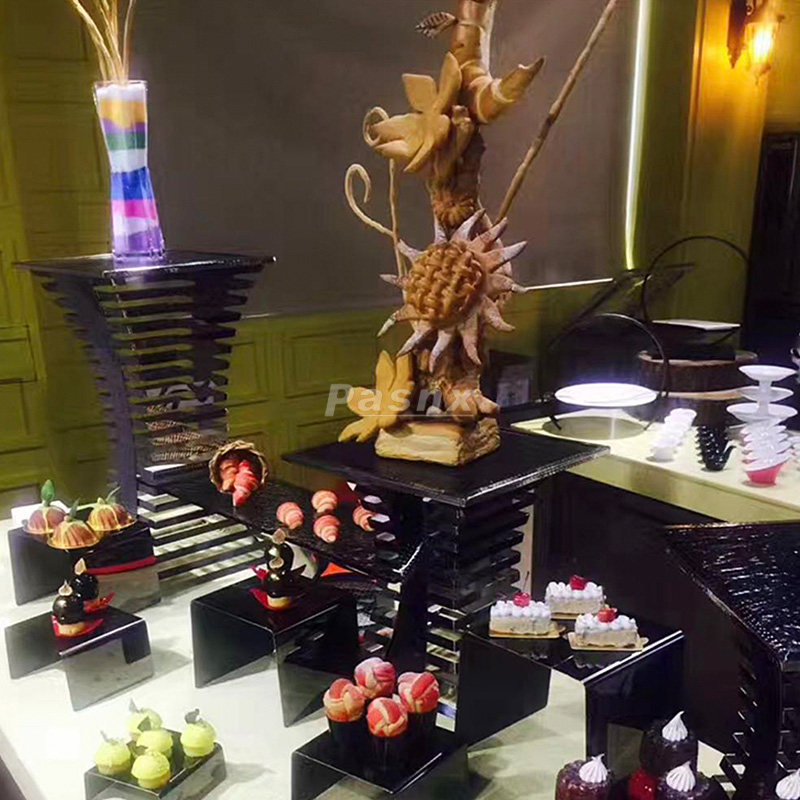 Buffet Cutlery Hotel Cold Dining Display Rack Afternoon Tea Refreshments Shelf Dessert Table Swing cake Cake Terrace