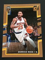 NBA star card Panini 2017-18 Durex Knicks Rose base