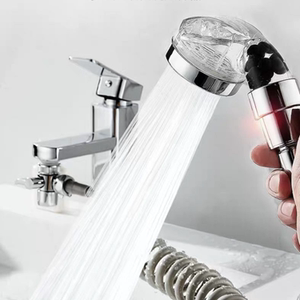 超级增压水龙头外接洗头花洒