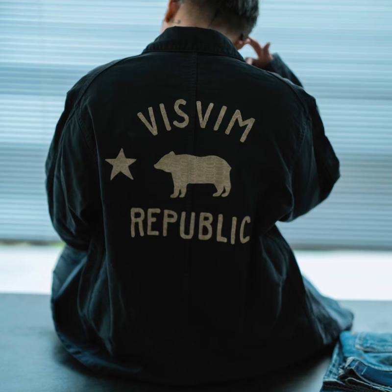 Visvsvm Coverall Dmgd G.Cords Vintage Corduroy Embroidered Jacket 25Aw