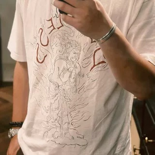 Visvsvm Visvim 24Aw Jumbo Tee S/S Peerless Acala Unmovable King