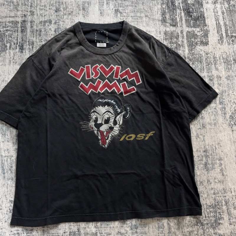 Visvsvm 26Ss Jumbo Tee Limited Edition Elvis Print Short-Sleeved T-Shirt