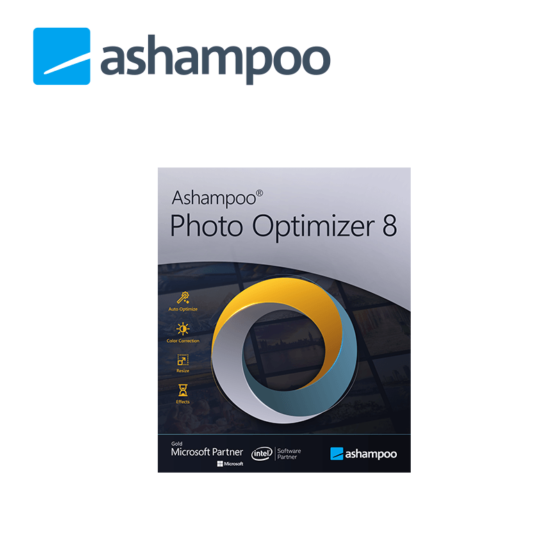 Official Genuine Ashampoo Photo Optimizer 8 Photo Beautification Enhanced Batch Editing Software