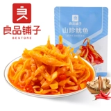 良品铺子 Шанчжэнь кальмар 70gx3 мешок морепродукты ароматы пряные пряные закуски повседневные закуски