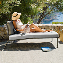 Outdoor recliner beach pool Beach rattan chair furniture outdoor outdoor outdoor Villa courtyard balcony rattan leisure furniture