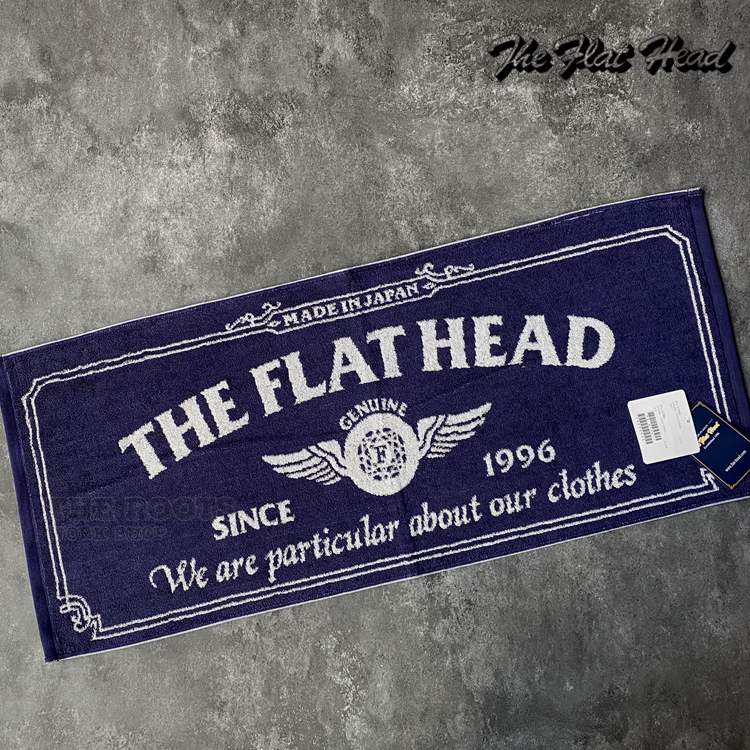 Japanese-Made the Flat Head Imabari Traditional Jacquard Woven Pure Cotton Face Towel Sports Towel Japanese-Made the Flat Head Imabari Traditional Jacquard Woven Pure Cotton Face Towel Sports Towel