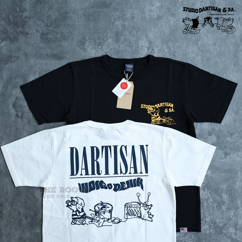 Japanese-Made Studio D'Artisan Little Pig Rock Series Nirvana Band Short-Sleeve T-Shirt