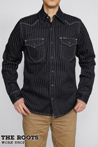 Two-color spot Japanese Iron Heart IHSH-62 12oz heavy cotton retro Western shirt