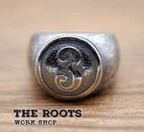 Spot Japan First Arrows R187 Craft (3) Lucky Digital Silver Made Old Rings