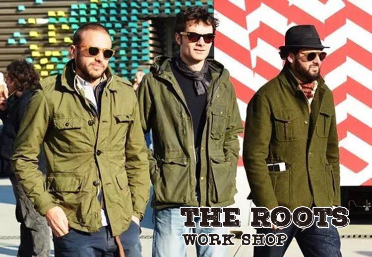 Japan BUZZ RICKSON'S artistically retro classic US military M65 field jacket Military casual jacket