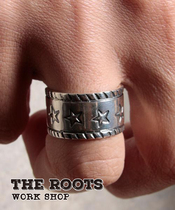 North Works Japanese craftsmen manually tapped the silver W-053 Pentagon Ring