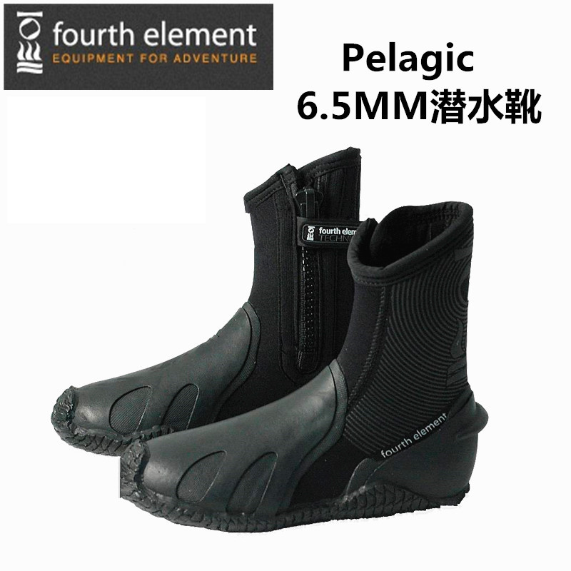Fourth element Fourth Element thin bottom thick bottom diving boots diving shoes Comfort Warm 6 5mm