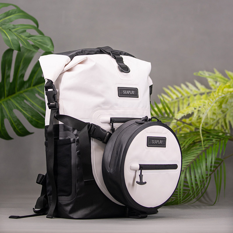 SEAPLAY SP-B016 25L 35L 35L shoulder two-piece diving waterproof bag waterproof bag foot anti-tank webbed bag