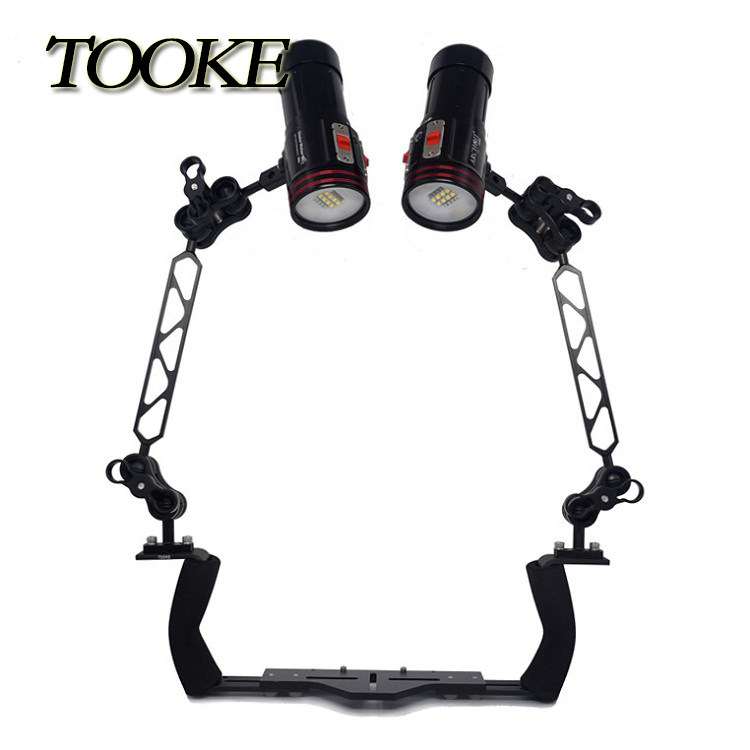 TOOKE ARCHON D36VR DOUBLE PHOTOTONIC LIGHT Diving Film Light Double Light Arm Preferential Suit