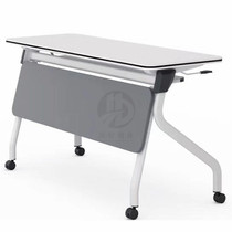 Fashion folding training table Staff meeting room training table Training table and chair polygon combination table and chair boutique