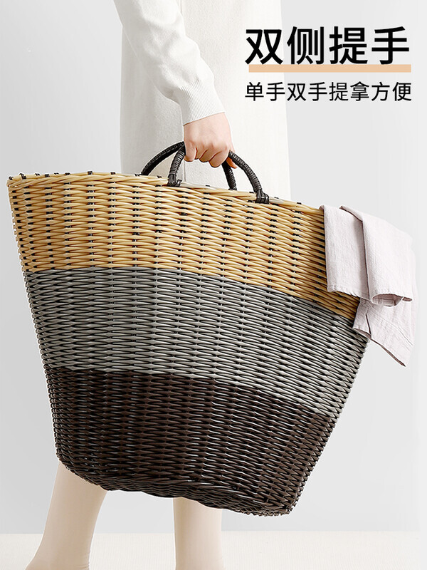 Dirty Laundry Containing baskets rattan choreography Home Ins wind clothes Laundry Basket Clothing Swap for Dirty Laundry Basket God