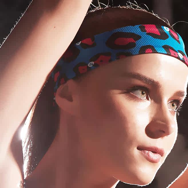 coolcore special sports cold headband men and women yoga tennis outdoor high elastic cooling headband