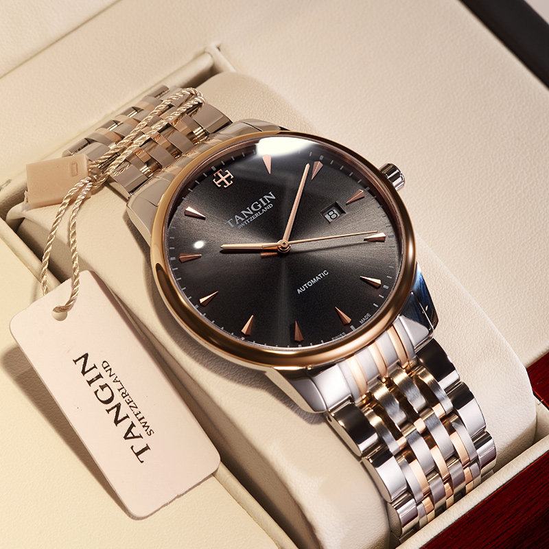 Switzerland tangin Tian Jun brand men's imported watches Men's business men's mechanical watches top ten 7027