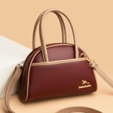 Сумка на одно плечо, универсальная сумка через плечо, портативная ручка, из натуральной кожи, коллекция 2023