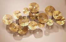 European Wrought iron wall decoration Living room background wall decoration Home wall wall pendant Creative wall hanging wall decoration