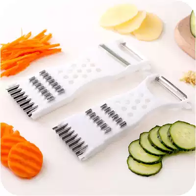 Home kitchen multifunctional vegetable cutter potato shredder lob grater cucumber slicer manual Peeler