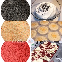 Slime DIY simulation chocolate crushed peanut crushed red velvet coconut crushed creative embellishment Epoxy mobile phone case