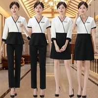 Летнее платье, юбка, элитный комбинезон, для салонов красоты