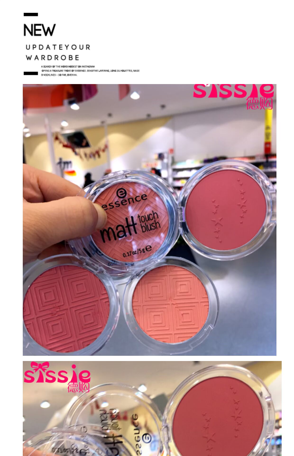 k chị khuyên dùng tinh chất mờ Đức sửa chữa công suất má hồng 20 30 tăng em lên - Blush / Cochineal má hồng dạng nước