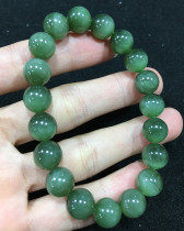 Natural Hetian Jade Hetian Jasper cat eye bracelet Russian Jasper 10mm cat eye bracelet