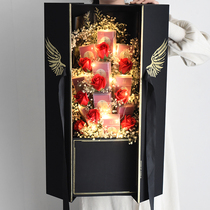 Boyfriend Dad birthday creative gift starry practical tea cigarette bouquet Eloquent door to send husband elder gift