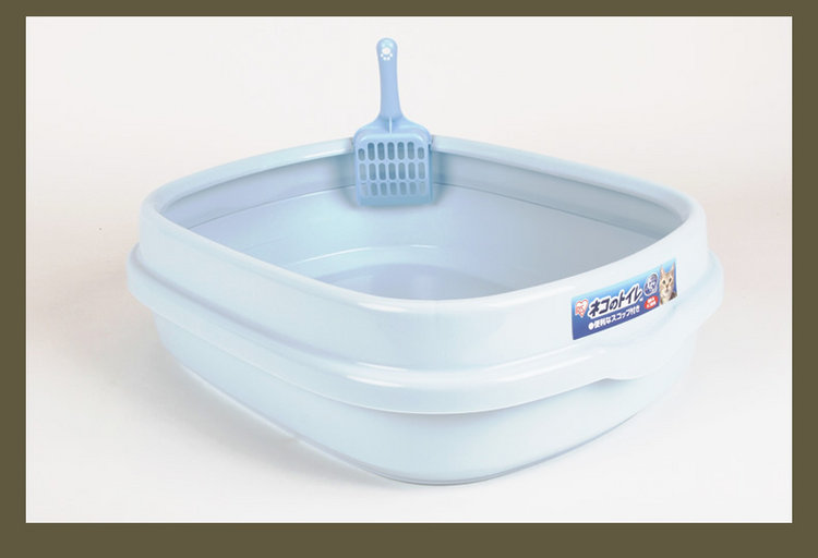 Nhật Bản Alice IRIS bán kín Alice mèo xả rác nhà vệ sinh mèo lớn lưu vực cát mở NE550 - Cat / Dog Beauty & Cleaning Supplies lược chải lông cho chó