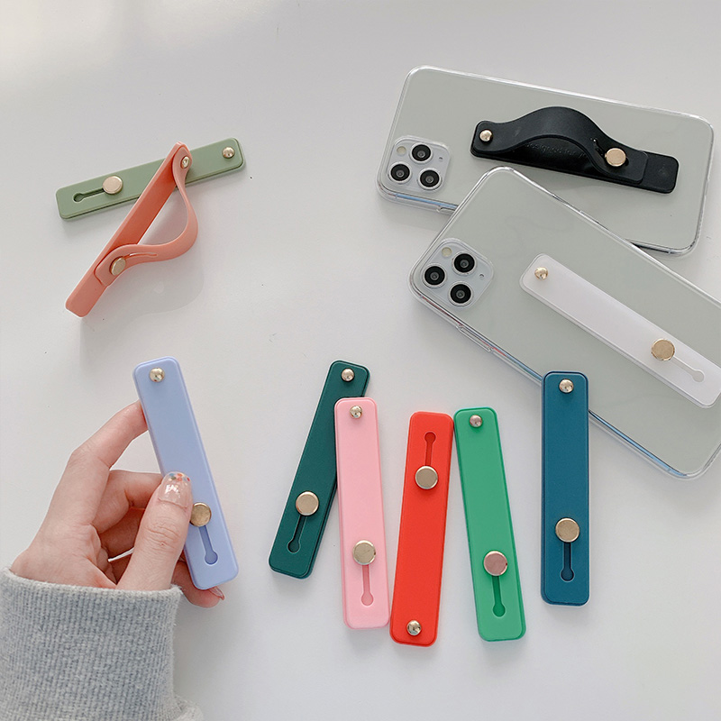 Push-pull mobile phone buckle bracket Finger ring buckle Desktop support buckle Lazy multi-function paste men's and women's rack Finger buckle buckle drop-proof portable simple small portable watch TV chasing artifact