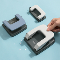 0102 double hole punch binding machine binder binder small student round hole ring hole manual 2 hole