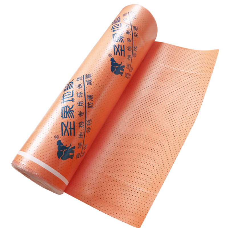 Holy elephant ground heating special wood floor moisture-proof film heat conduction pad aluminum film IXPE film decoration ground protection