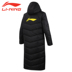 Li Ning xuống áo khoác nam cộng với dài đầu gối mùa đông trùm đầu sự ấm áp dày thể thao giản dị bông coat coat áo phao nữ cao cấp Thể thao xuống áo khoác