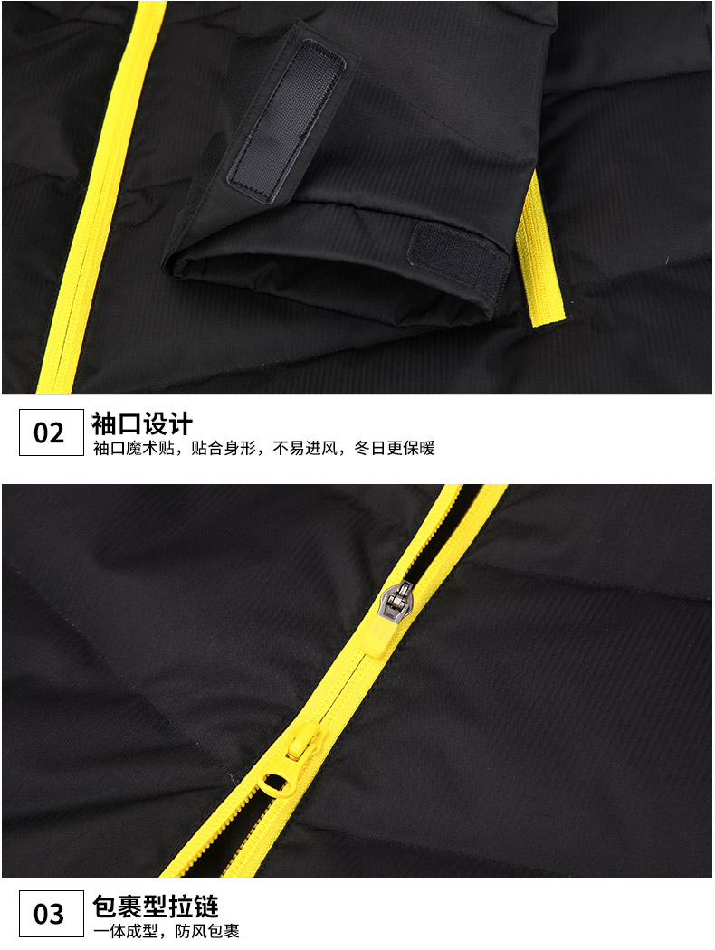 Li Ning xuống áo khoác nam cộng với dài đầu gối mùa đông trùm đầu sự ấm áp dày thể thao giản dị bông coat coat áo phao nữ cao cấp