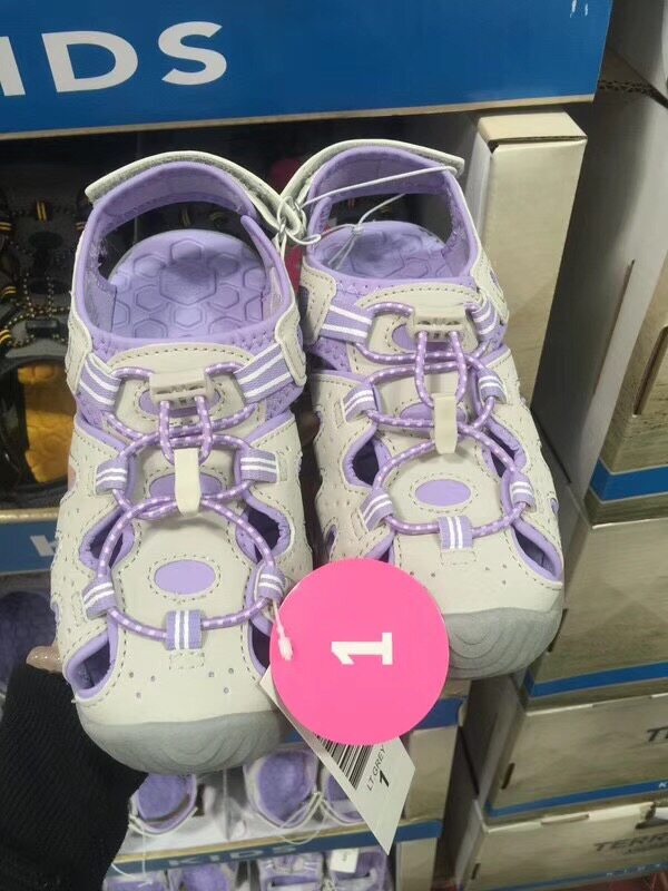 US Direct Mail Khombu Covered Outdoor Sandals Kids