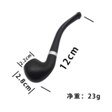 Новые маленькие прочные резиновые деревянные дамы, небольшая труба, использующая засуху, чтобы курить для борьбы с подарками, подарки для курящего