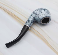 Средний номер сине -белый фарфоровый ковш