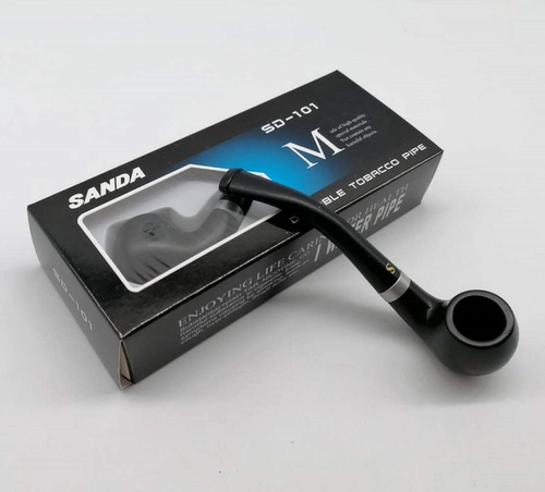 Новые маленькие прочные резиновые деревянные дамы, небольшая труба, использующая засуху, чтобы курить для борьбы с подарками, подарки для курящего