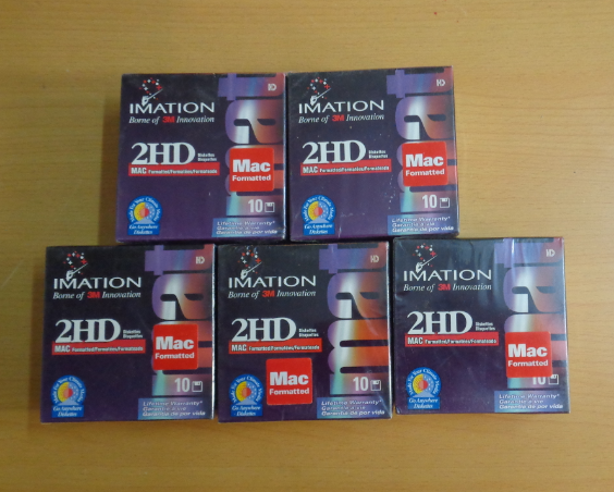 mac disk mac floppy disk apple format floppy disk Imation floppy 1 44M brand new original