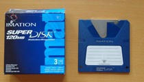 IMATION 3 5-inch floppy disk 120M disk 3-piece package licensed brand new original price per piece