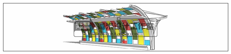 T73 现代廊架SU模型新亚洲新中式花架欧式风雨连廊sketchup景...-25