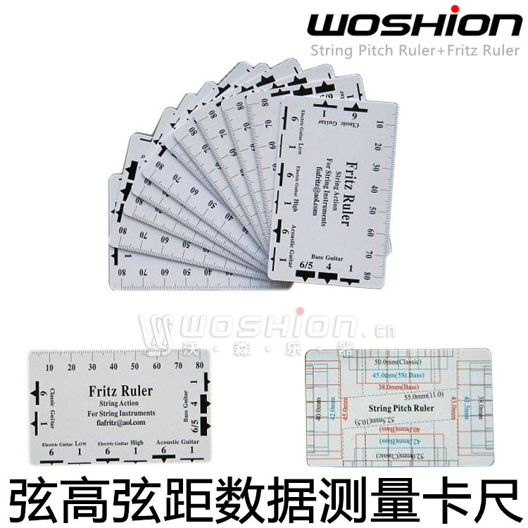 Watson String Pitch Ruler Fritz Ruler Chord Height Chord Distance Data Measurement Caliper