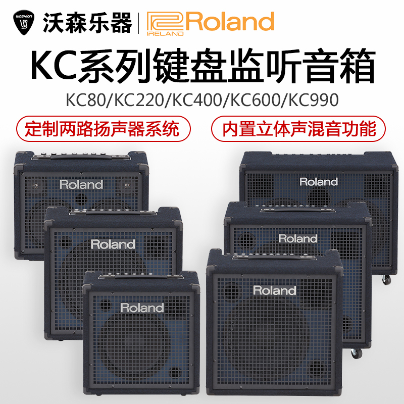 Roland Roland KC220400 KC600 KC990 Stereo Keyboard Monitor Multifunction Speaker