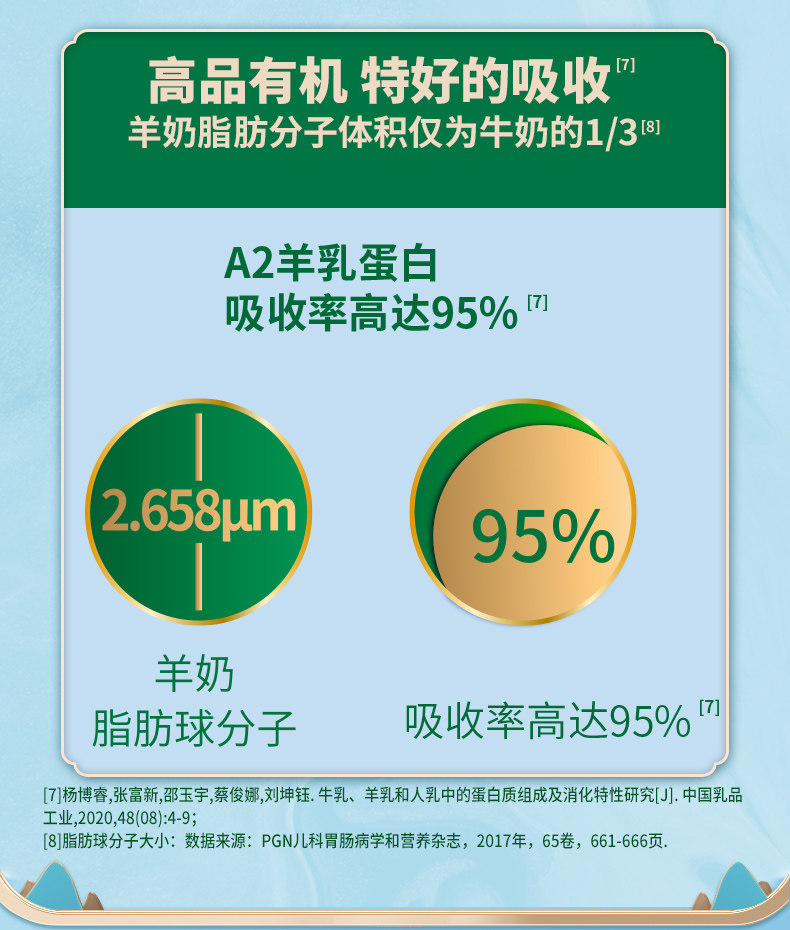 安享好物 安享A级纯奶-卓牧有机 特浓羊奶 国标 
