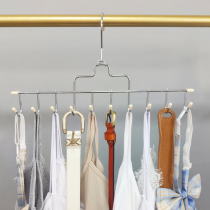 Multifunctional hanger belt belt coat hanging wardrobe silk scarf hat hanging wall hook bow tie sling storage adhesive hook